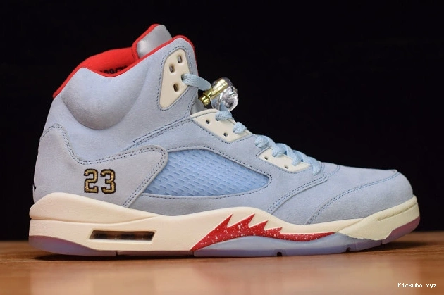 Air 5 x Trophy Jordan Blue Ice CI1899-400 Room JSP 0710